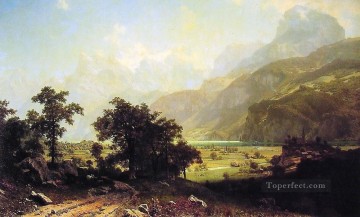 Lago de Lucerna Albert Bierstadt Pinturas al óleo